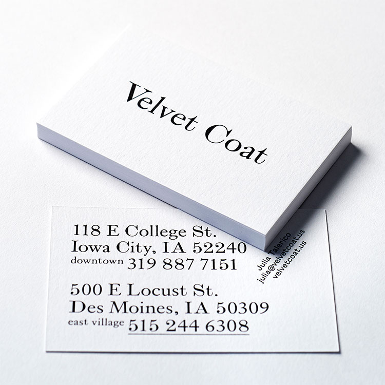 velvet_coat_letterpress_business_cards_black_ice_white_stack_detail_750